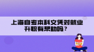 上海自考本科文憑對(duì)就業(yè)升職有幫助嗎？